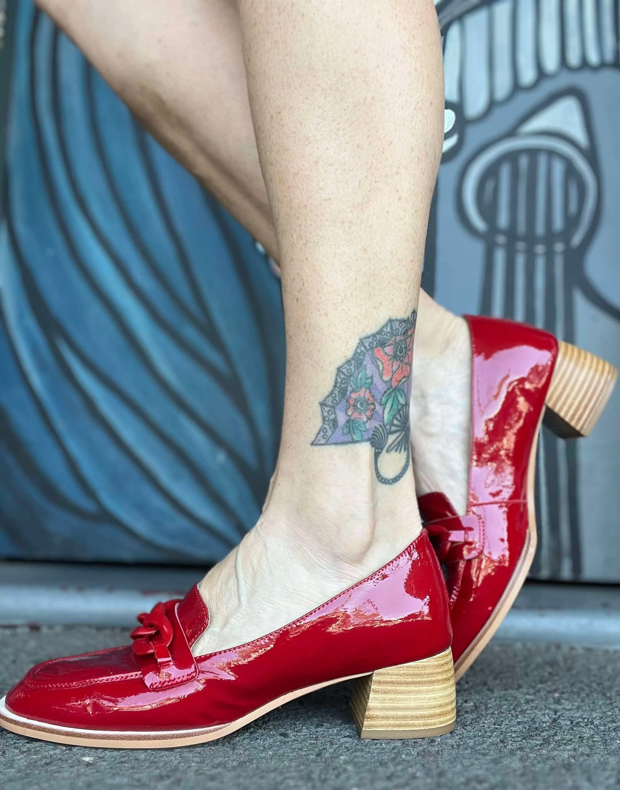Nomass Shoes - Patent Leather Red