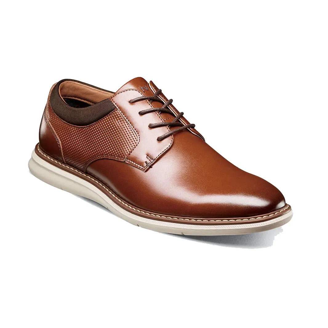 NUNN BUSH CHASE PLAIN TOE OXFORD COGNAC MULTI - MENS
