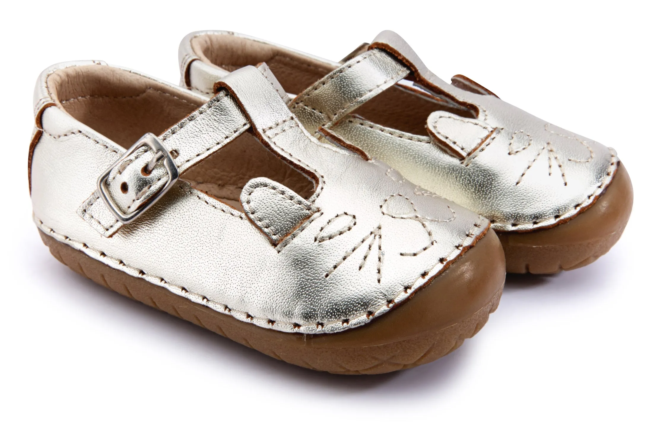 Old Soles Girl's 4071 Cutesy Pave Shoe - Gold
