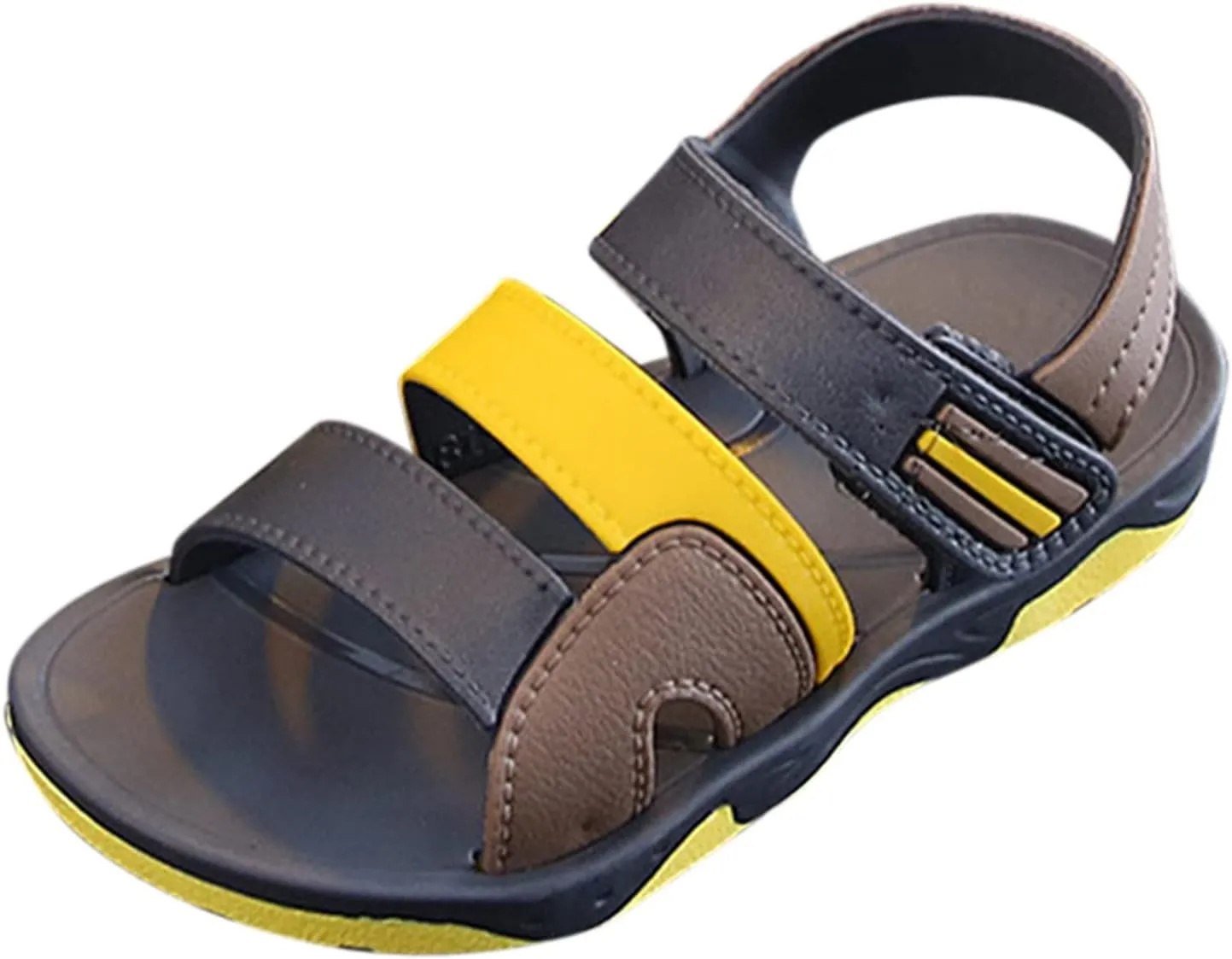 Open Toe Sandals for Boys Girls, Kids Unisex Outdoor Athletic Sport Sandals, Non-Slip Casual Daily Walking Shoes