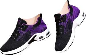 Orthopedic Sneakers for Women 2025 Comfortable Mesh Breathable Womens Lightweight Walking Shoes Slip on Trainers Women's Orthotic Casual Ladies Shoe Thick Bottom for All Day Wear