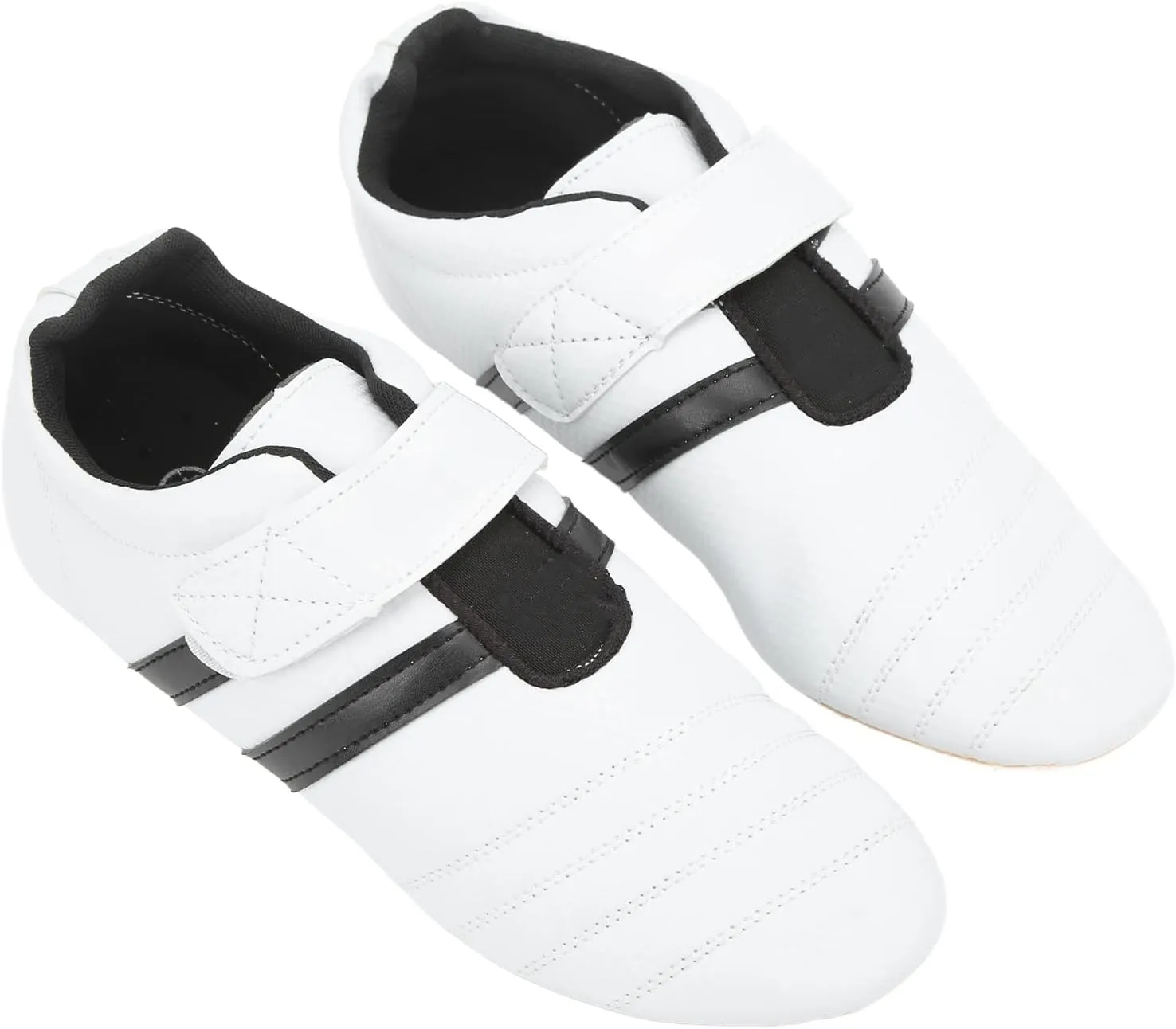 PerGar Taekwondo Shoes, Black Stripe Taekwondo Shoes, Martial Arts Sneakers for Men and Women, Boxing Karate kung fu tai chi Shoes for Beginners or Professionals