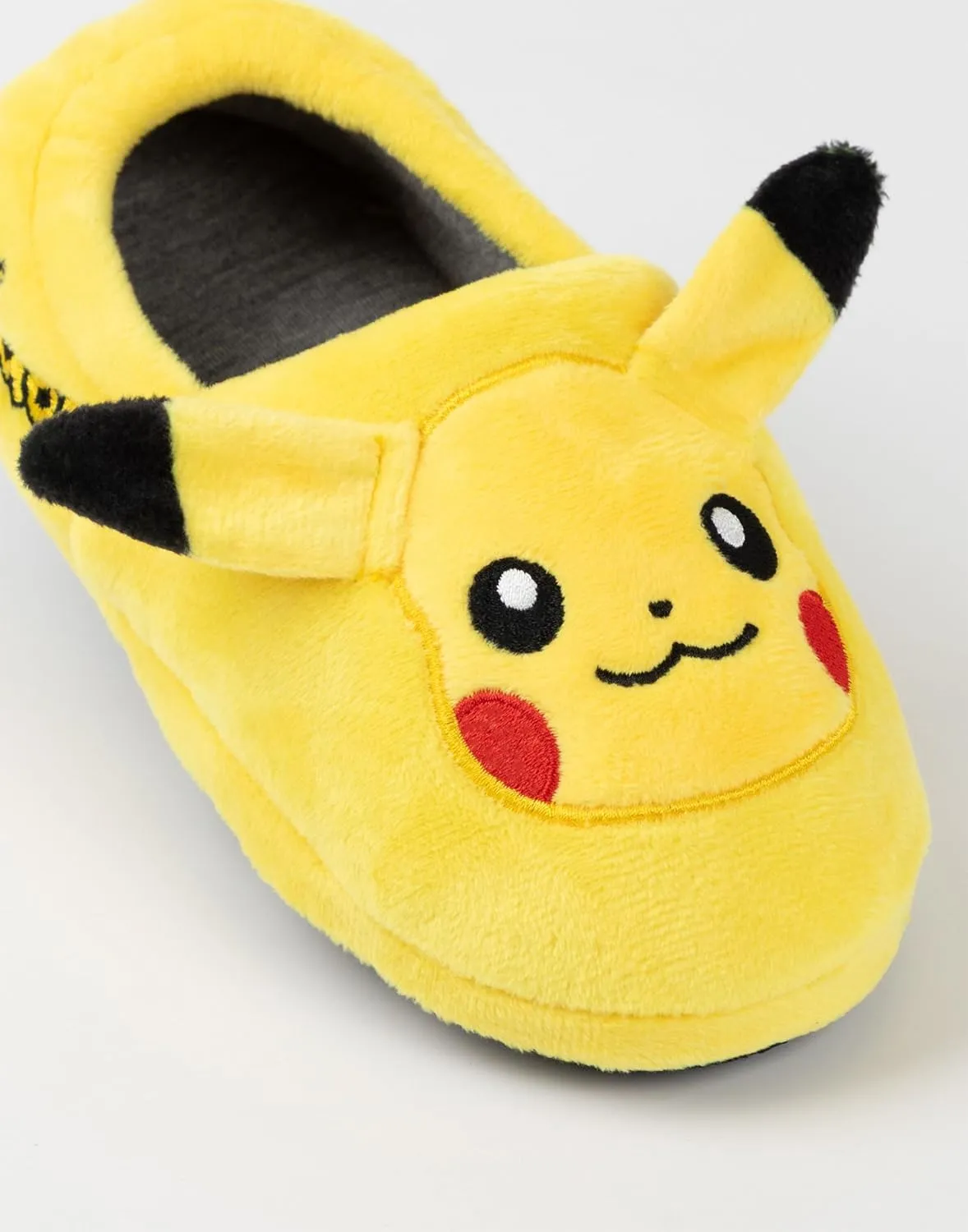 Pokemon Pok??mon Pikachu Yellow Slippers 3D Character Kids' Footwear House Shoes | Soft Loafers for Boys & Girls