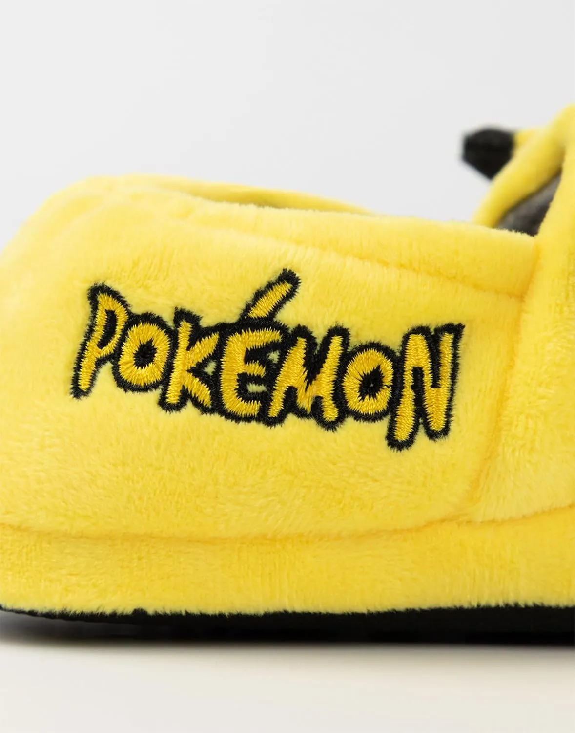 Pokemon Pok??mon Pikachu Yellow Slippers 3D Character Kids' Footwear House Shoes | Soft Loafers for Boys & Girls