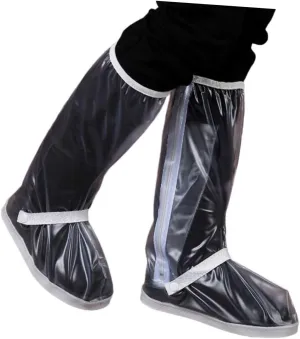 SAFIGLE Men's Women's Waterproof Shoes Rain Boots Woman Lightweight Easy to Wear Elastic Top Non-slip Sole for Weather