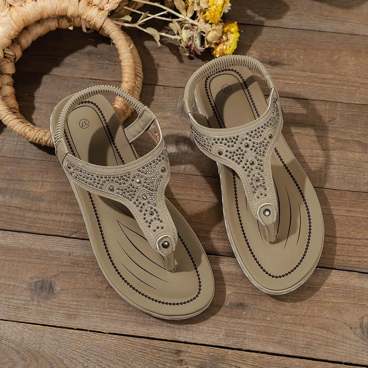 Sandals for Women 2025 Orthopedic Flip Flop Sandals Casual Sports Sandals Womens Open Toe Casual Flat Sandals