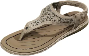 Sandals for Women 2025 Orthopedic Flip Flop Sandals Casual Sports Sandals Womens Open Toe Casual Flat Sandals