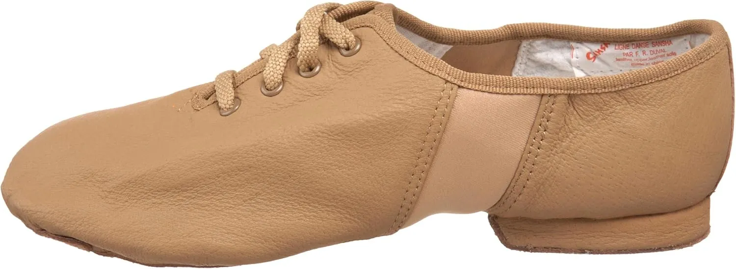 Sansha Tivoli Lace-Up Leather Jazz Shoe