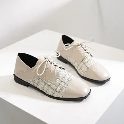 Simple Designer Spring Shoes Woman PU Leather Slip One Shoes for Women Comfortable Ladies Flats Loafers Mocassins Zapatos JJ27