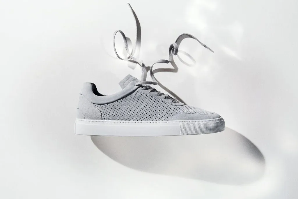Sneakers | Breathable | Suede | Plaster Grey
