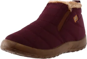 Snow Boots for Women Cute Tall Winter Snow Boots Women Waterproof Womens Zippered Snow Boots Waterproof Womens Waterproof Hiking Boots Extra Wide Width Botas Impermeables Para Invierno Mujer