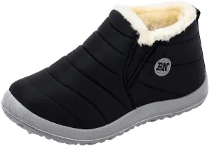 Snow Boots for Women Cute Women's Waterproof Boots Work Cute Knee High Winter Boots for Women Waterproof Women's Winter Ankle Booties Womens Winter Hiking Boots Waterproof