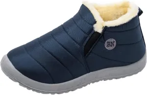 Snow Boots for Women Cute Women's Waterproof Boots Work Cute Knee High Winter Boots for Women Waterproof Women's Winter Ankle Booties Womens Winter Hiking Boots Waterproof