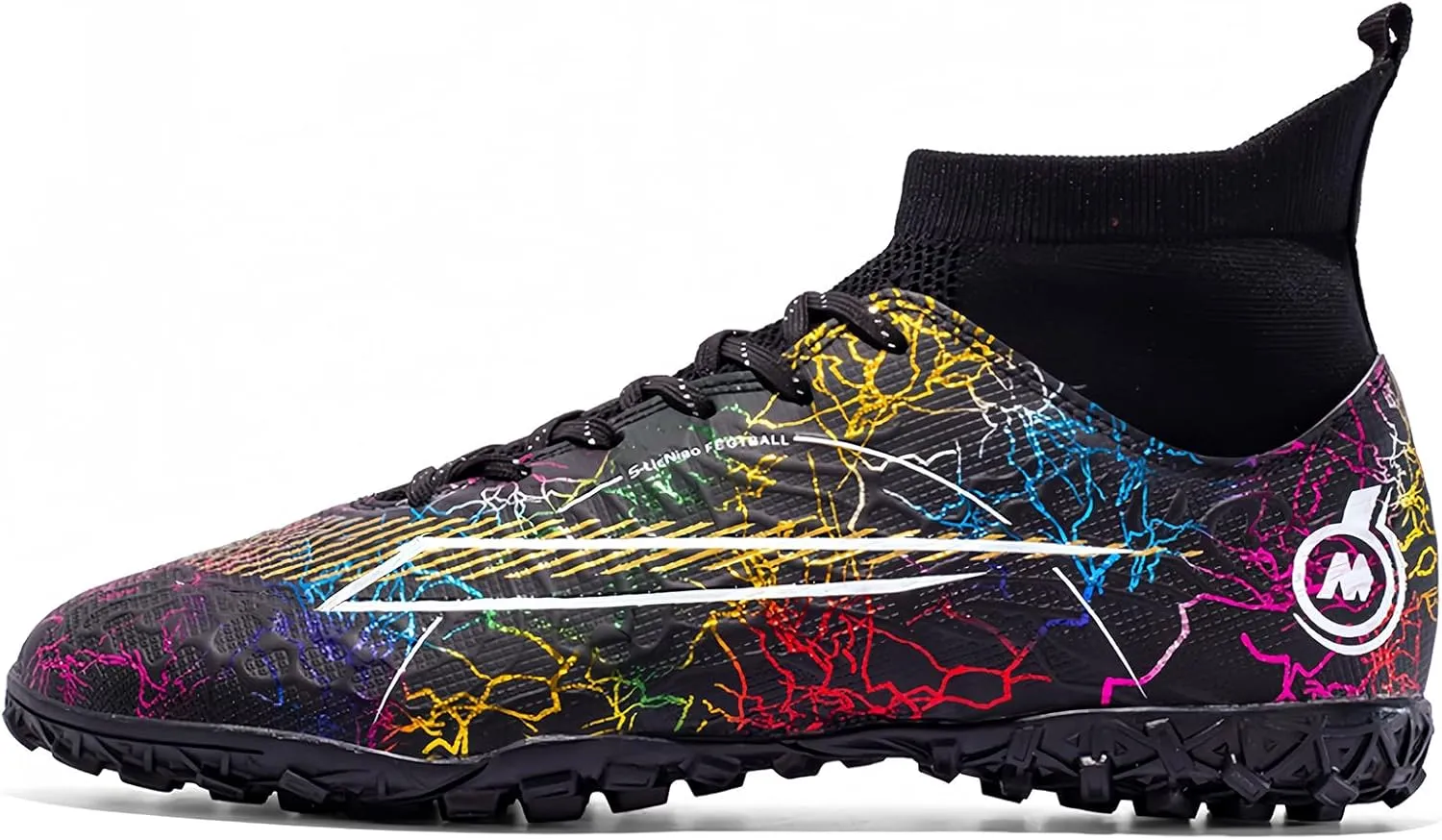 Soccer Cleats for Kids Turf Soccer Shoes Indoor Boys Girls Football Shoes Youth TF AG Artificial Ground Trainning Athletic Sneakers Outdoor