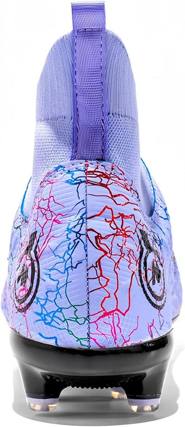 Soccer Cleats for Kids Turf Soccer Shoes Indoor Boys Girls Football Shoes Youth TF AG Artificial Ground Trainning Athletic Sneakers Outdoor