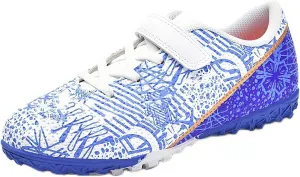 Soccer Cleats for Kids Turf Soccer Shoes Indoor Boys Girls Football Shoes Youth TF AG Artificial Ground Trainning Athletic Sneakers Outdoor