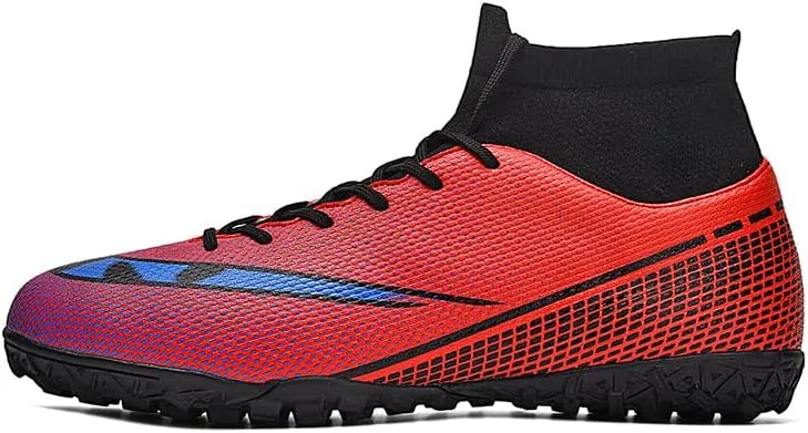 Soccer Shoes with Excellent Traction, Grip, and Comfort - Durable, Lightweight & Breathable - Unisex Soccer Cleats for Boys & Girls