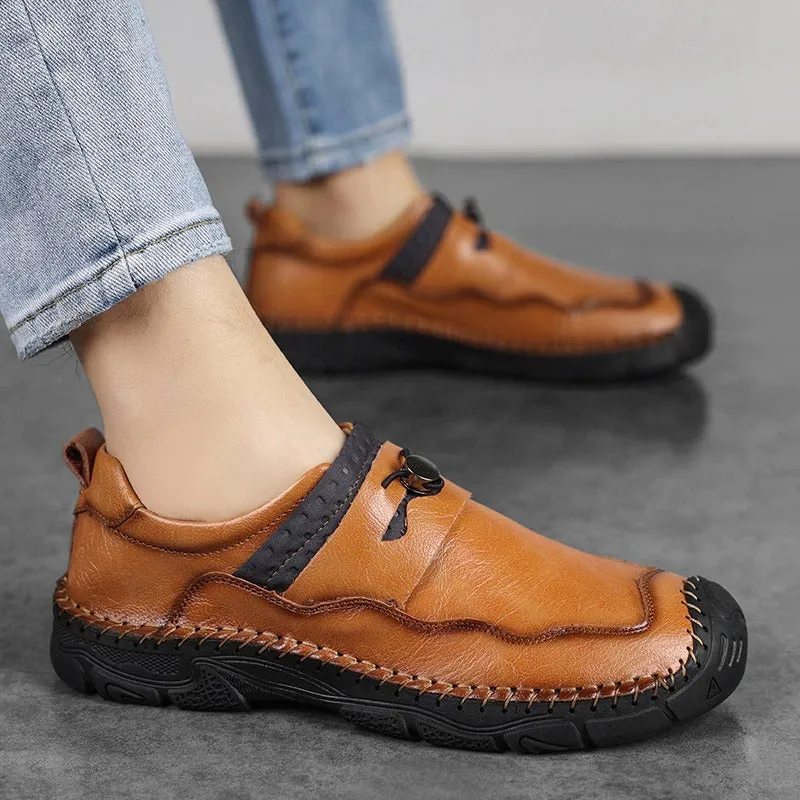 Split Leather Comfortable Casual Men's Shoes