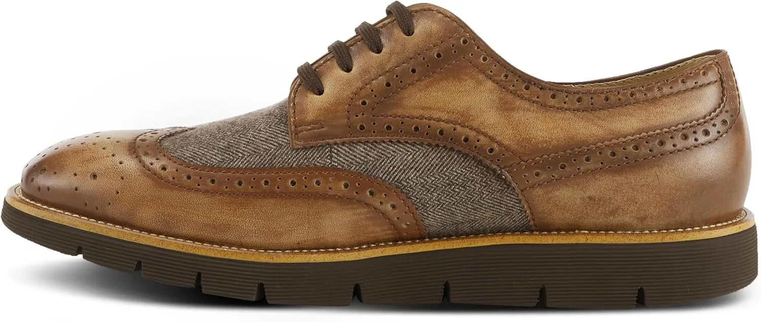 Spring Step L'Artiste Beaufort Oxford Shoes for Men - Leather Shoes with Lace-Up Closure - Mens Shoes for Casual Outdoor Walking