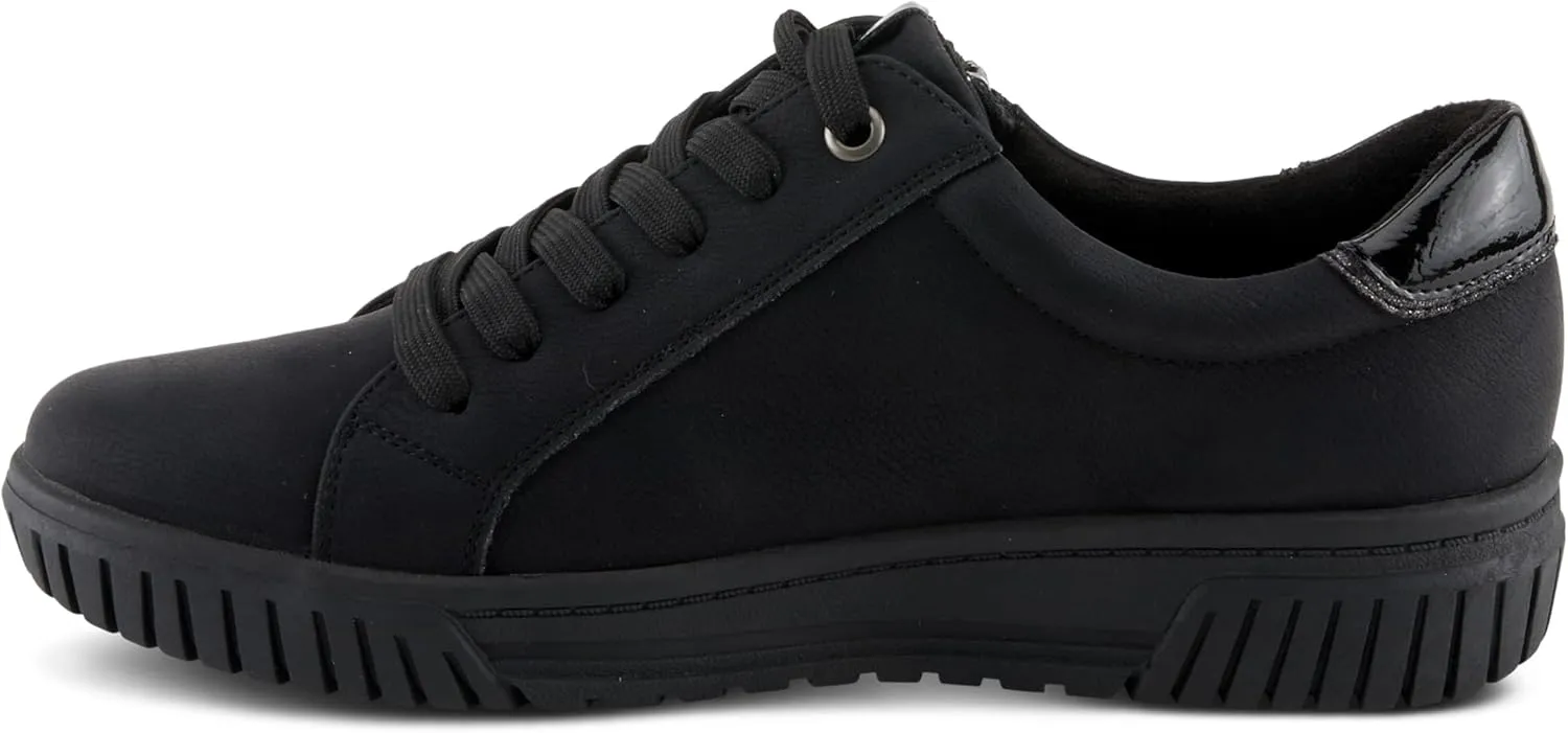 Spring Step Women's Jamia Relife Sneakers with Dual Closure, Plush Lining, and Shock Absorbing Design