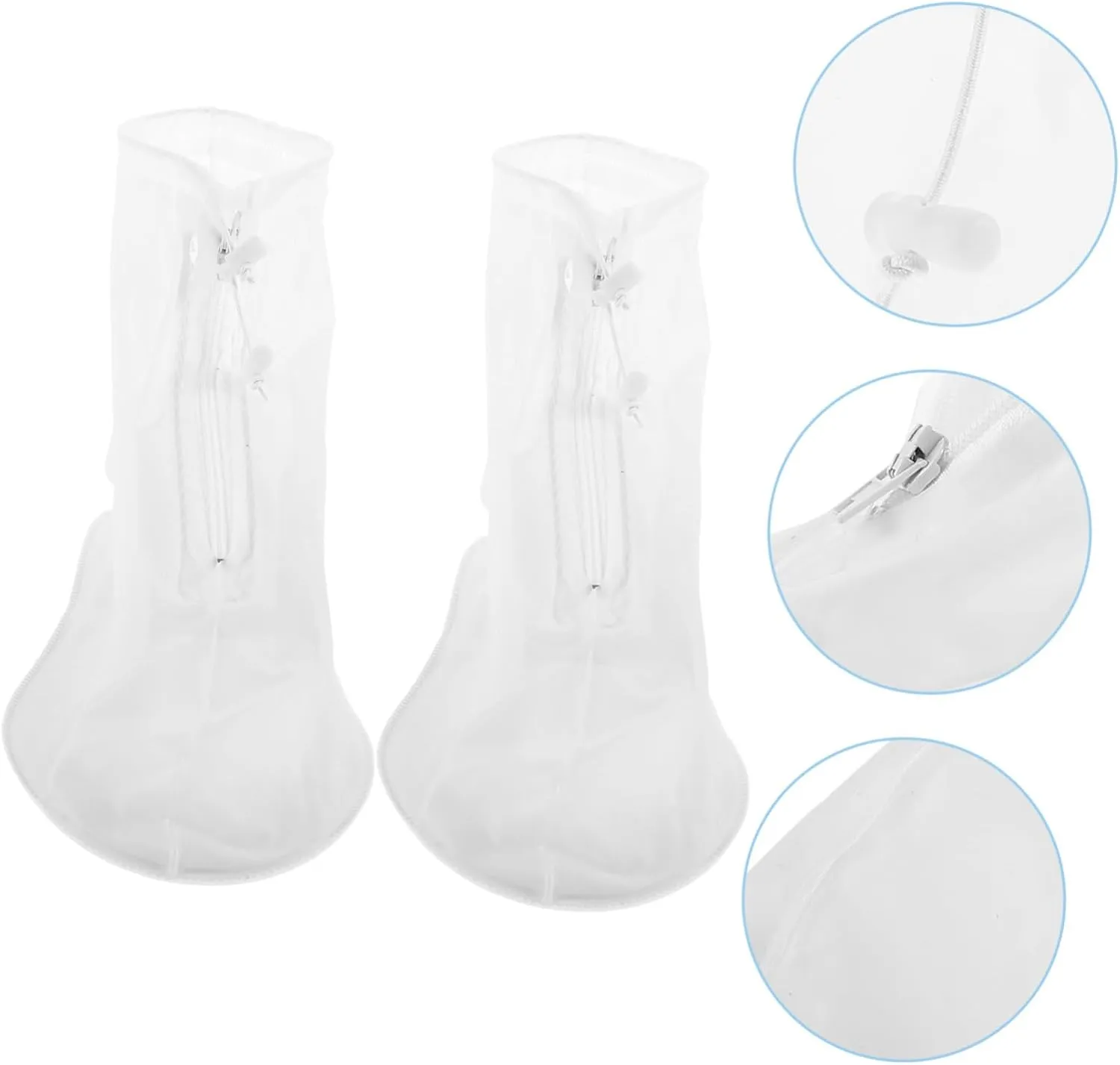SUPVOX Pair Overshoes Waterproof Rainproof Shoe Covers Waterproof Boot Covers Waterproof Shoe Covers Rain Shoe