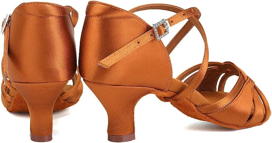 SWDZM Women Latin Ballroom Practice Dance Shoes Tango Salsa Professional Practice Dance Shoes