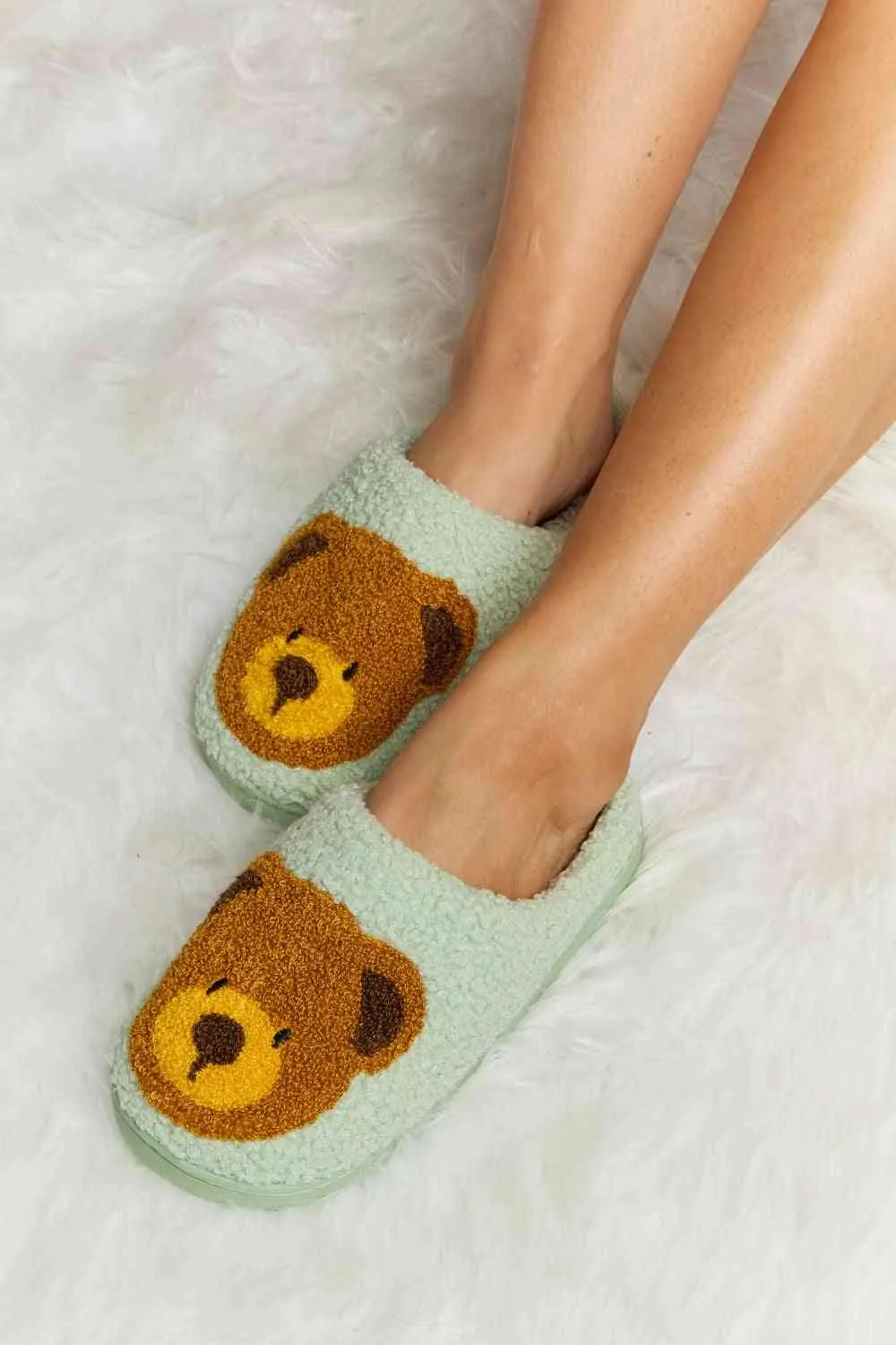 Teddy Bear Slippers