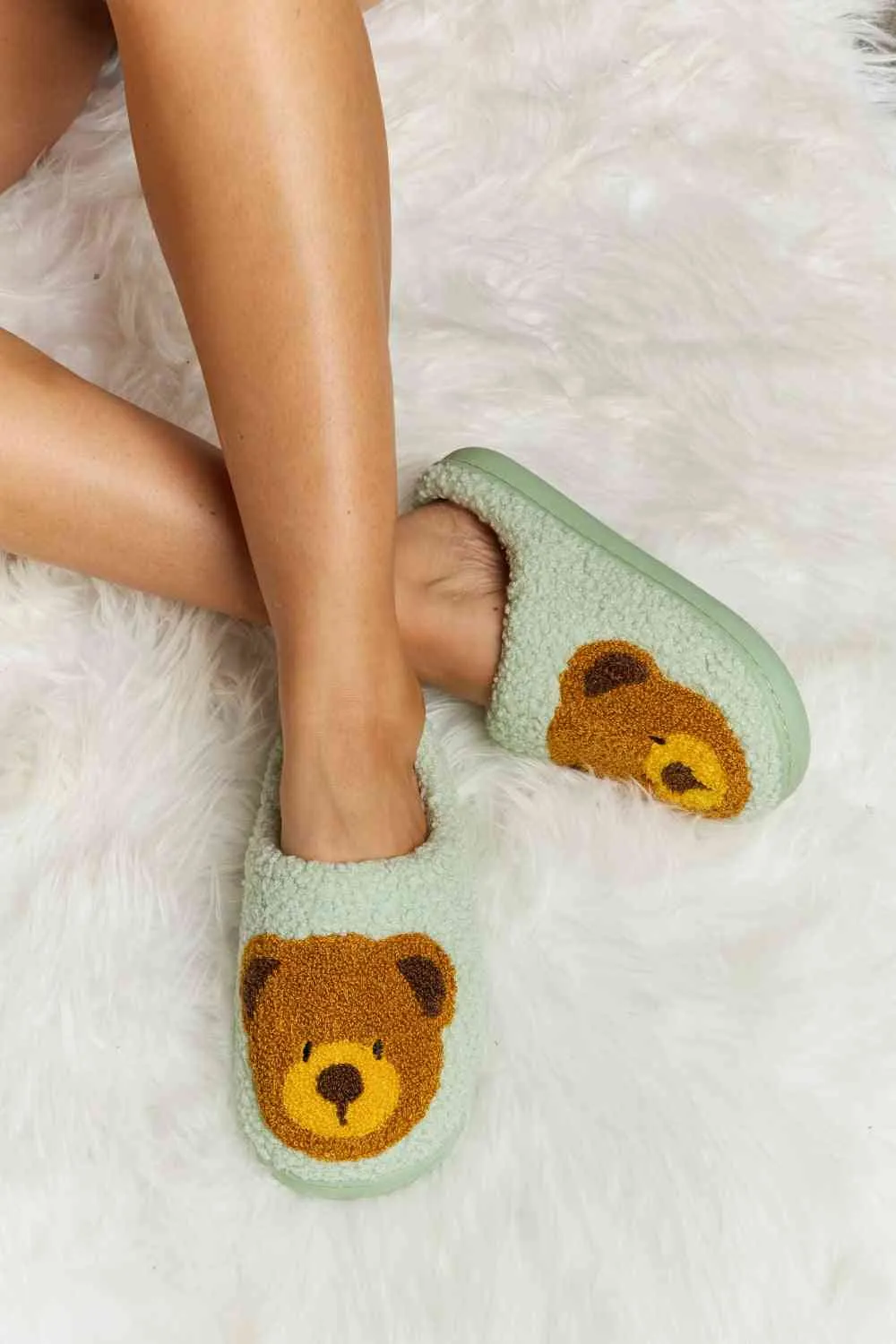 Teddy Bear Slippers