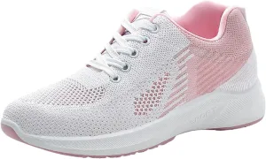 Tennis Shoes for Women Lightweight Breathable Running Sneakers Slip On Walking Shoes for Outdoor Workout Travel