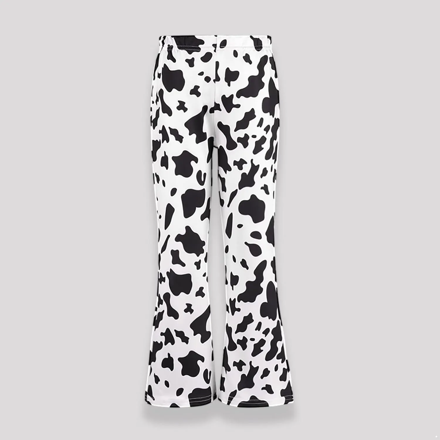 TiaoBug Kids Girls Basic Classic Stretchy Loose Jazz Hip Hop Pants Dancewear Bootcut Latin Yoga Running Trousers