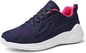 TINRYMX Modern Dance Shoes Women Lace up Walking Shoes Ballroom Jazz Hip hop Practice Dance Sneaker Shoes,Model-LYX2126