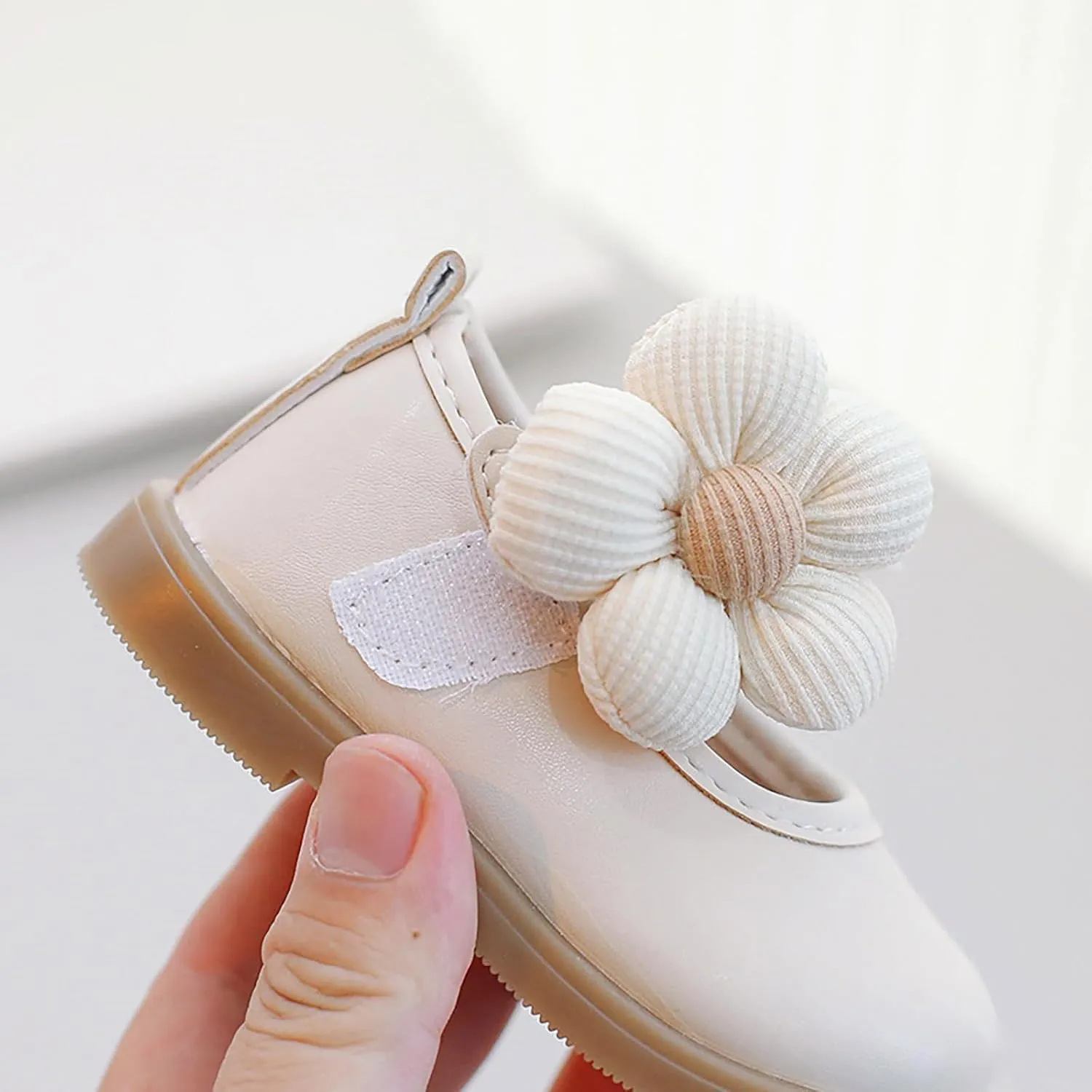 Toddler Baby Girls Dress Shoes Mary Jane Flat?? for Part?? School Wedding Newborn Ballet Flower Softy Dress Shoes