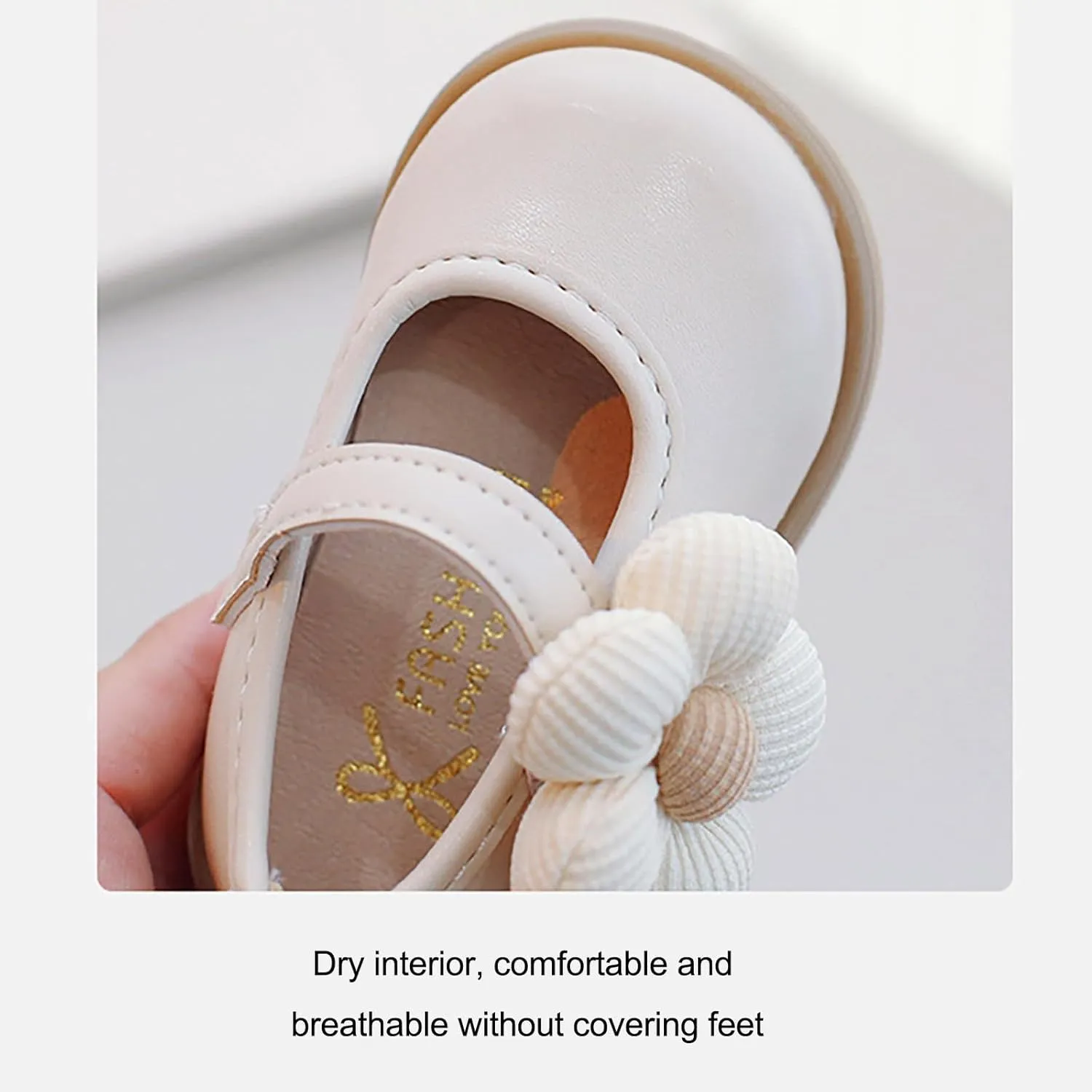 Toddler Baby Girls Dress Shoes Mary Jane Flat?? for Part?? School Wedding Newborn Ballet Flower Softy Dress Shoes