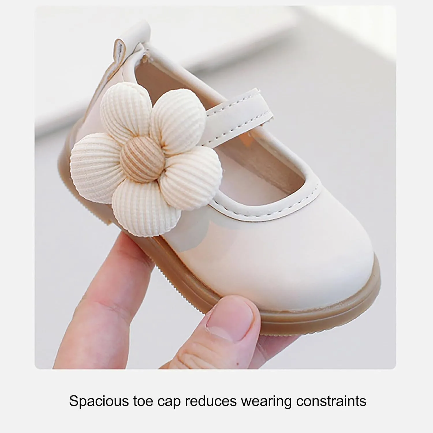 Toddler Baby Girls Dress Shoes Mary Jane Flat?? for Part?? School Wedding Newborn Ballet Flower Softy Dress Shoes