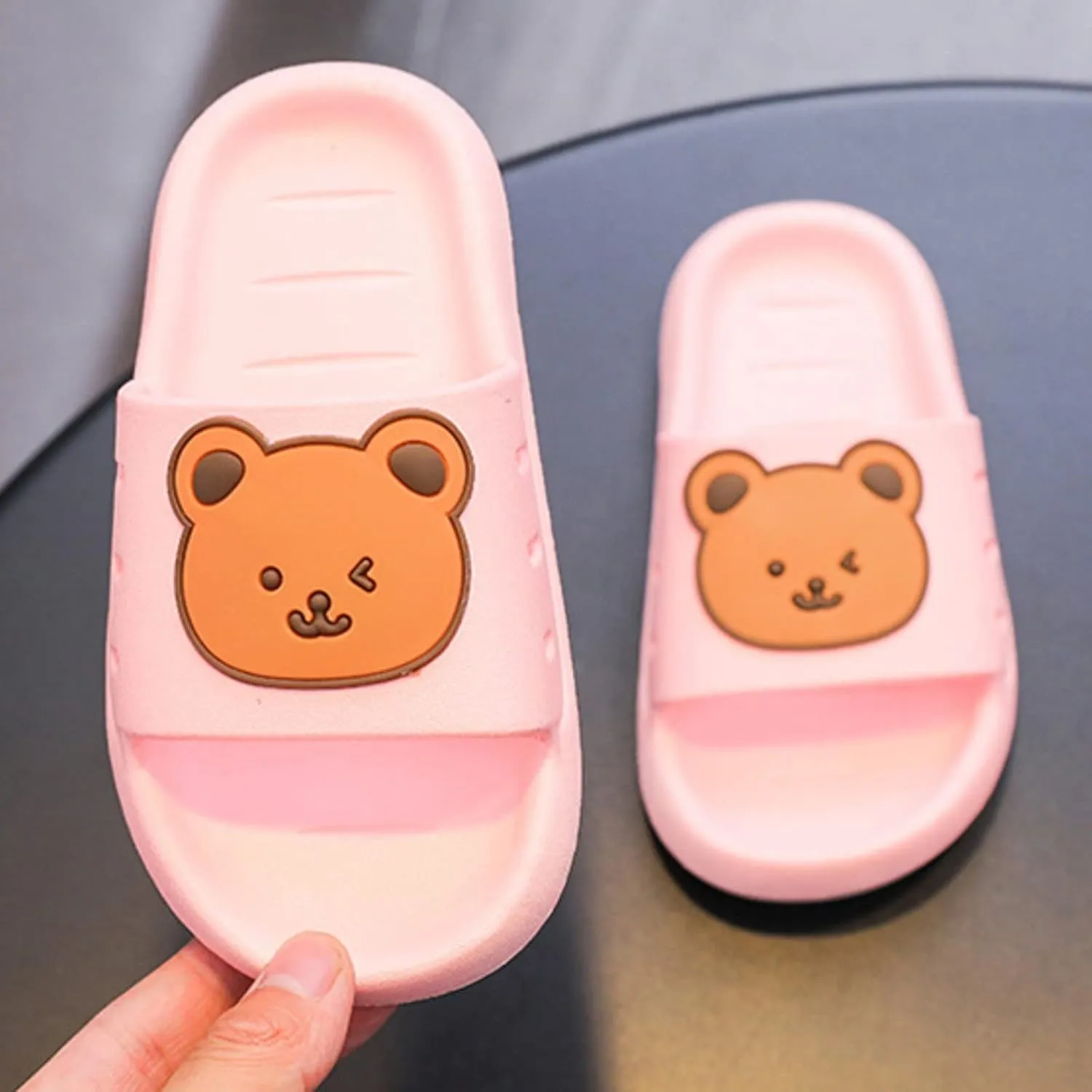 Toddler Cute Cartoon Animal Cloud Slides Kids Quick-Dry Beach Pool Water Shoes for Girls Boys Summer Slippers