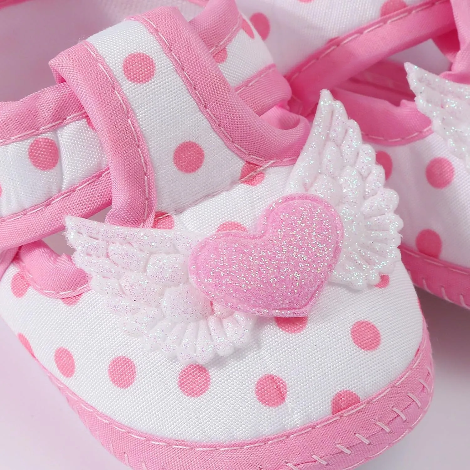 Toddler Girls Bow Canvas Flower Sandals Ankle Closed Toe Glitter Flat Wide Shoes Kids Summer Casual Princess Elegant