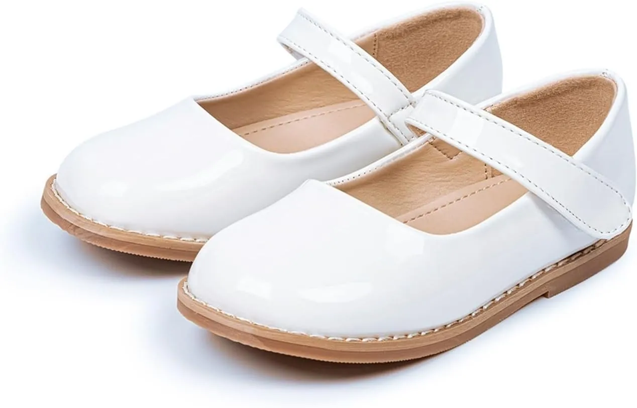 Toddler Girls Mary Jane Shoes Patent Leather Shoes Dress Shoes for Girls Wedding Party Girls School Shoes