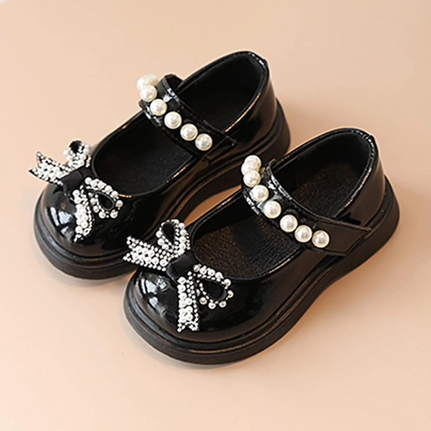 Toddler Girls Platform Shoes Bow Girls Dress Shoes Little Girl School Uniform Oxford Shoes Girls Mary Janes