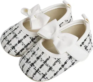 Toddler Light up Size 6 Infant Girls Single Shoes Plaid Bowknot First Walkers Shoes Shoes Toddler Girls Boots