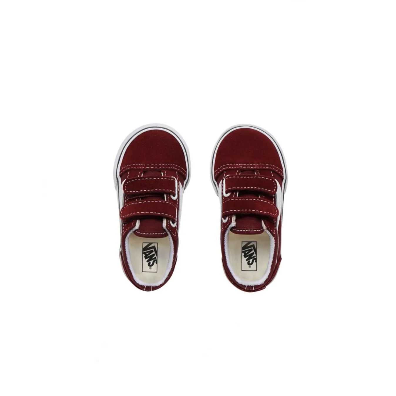 Toddler Old Skool V - (Suede/Canvas) Andorra-True White