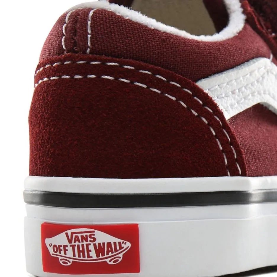 Toddler Old Skool V - (Suede/Canvas) Andorra-True White