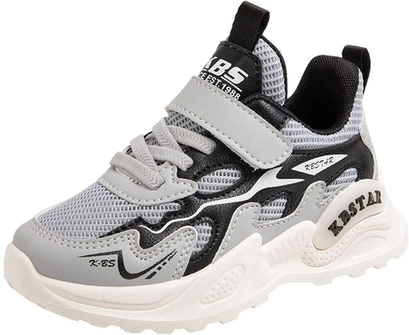Toddler Sneaker Shoes Girls Boys Non Slip Athletic Sneaker Lightweight Mesh Breathable Kids Slip on Tennis Shoes