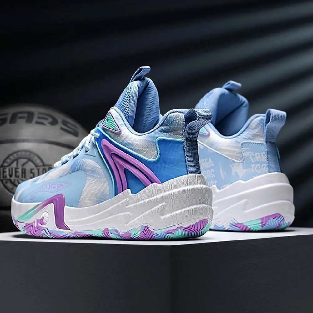 Unisex Basketball Non Slip Wear-Resistant Shock-Absorbing Lightweight Breathable Sports Boots