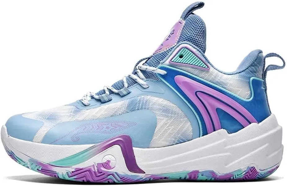 Unisex Basketball Non Slip Wear-Resistant Shock-Absorbing Lightweight Breathable Sports Boots