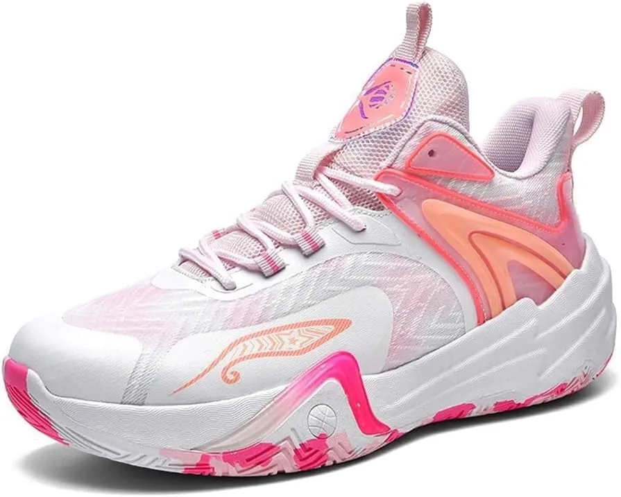 Unisex Basketball Non Slip Wear-Resistant Shock-Absorbing Lightweight Breathable Sports Boots
