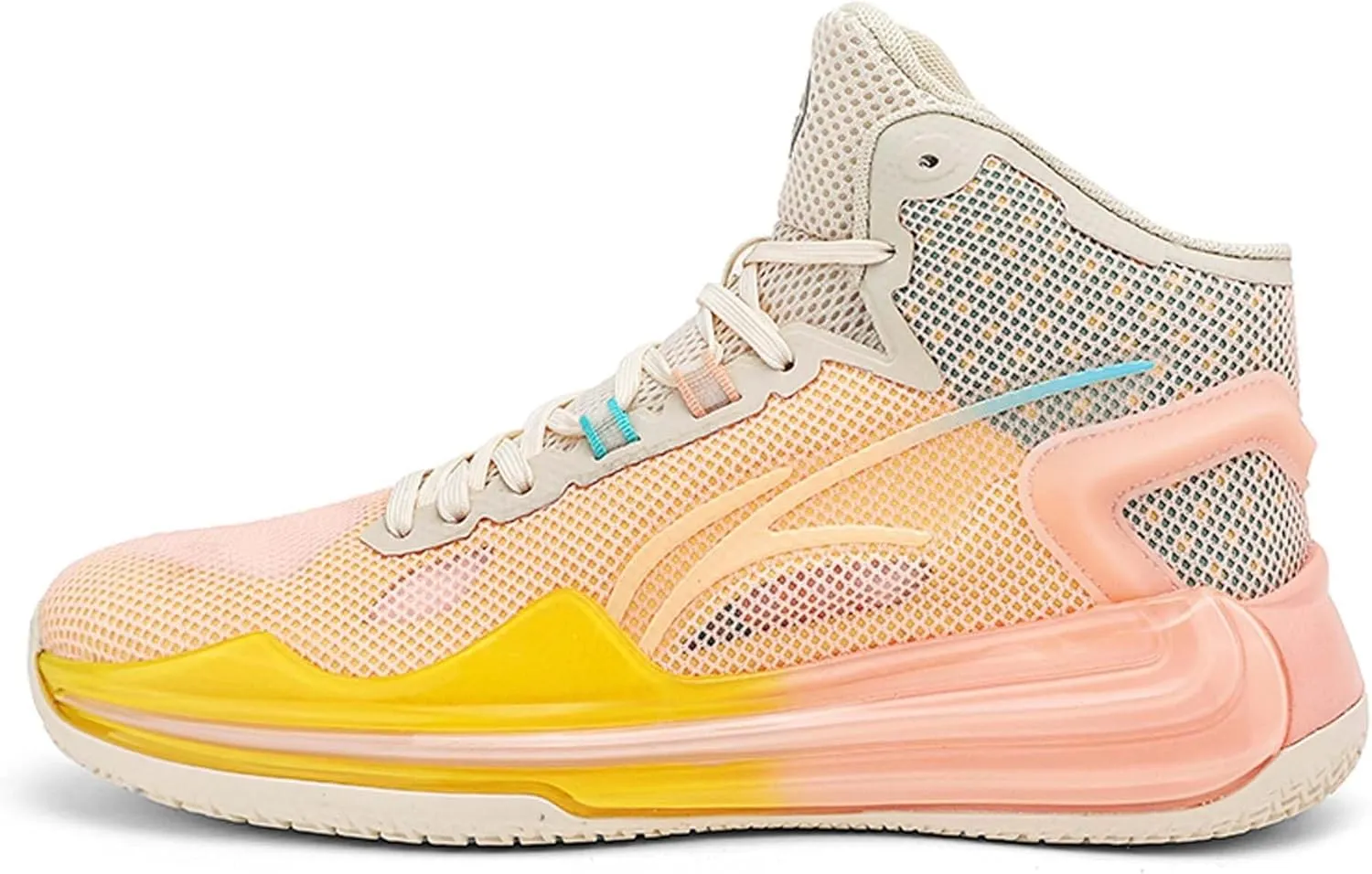 Unisex Basketball Shoes Anti Slip Wear-Resistant Shock-Absorbing Couple's Fashionable Sports Training Boots