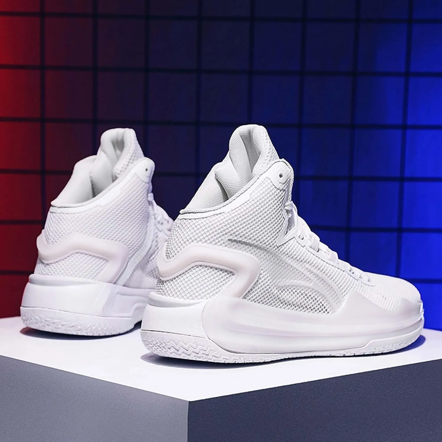 Unisex Basketball Shoes Anti Slip Wear-Resistant Shock-Absorbing Couple's Fashionable Sports Training Boots