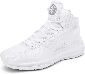 Unisex Basketball Shoes Anti Slip Wear-Resistant Shock-Absorbing Couple's Fashionable Sports Training Boots