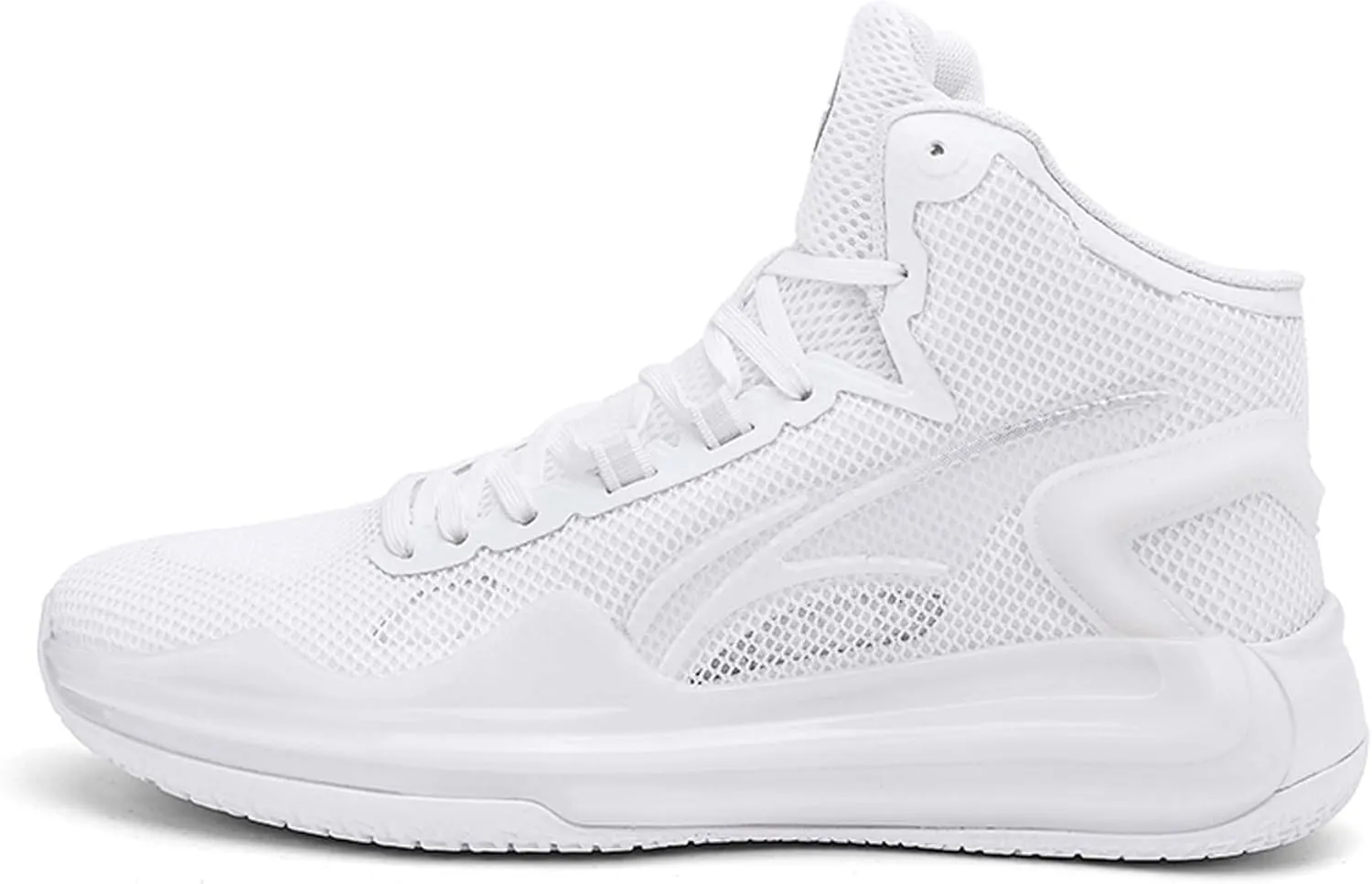 Unisex Basketball Shoes Anti Slip Wear-Resistant Shock-Absorbing Couple's Fashionable Sports Training Boots