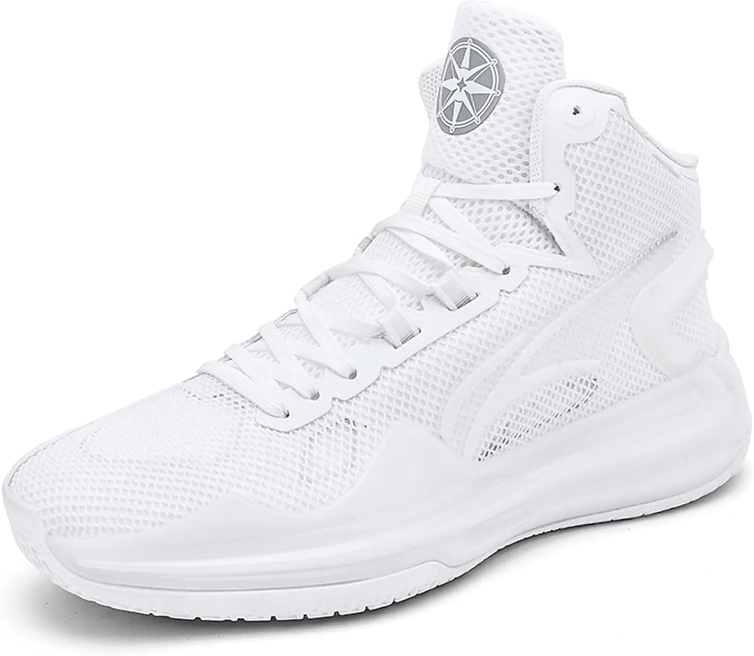 Unisex Basketball Shoes Anti Slip Wear-Resistant Shock-Absorbing Couple's Fashionable Sports Training Boots